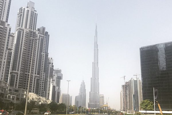 Dubai Skyline from Business Bay - Dubai, UAE