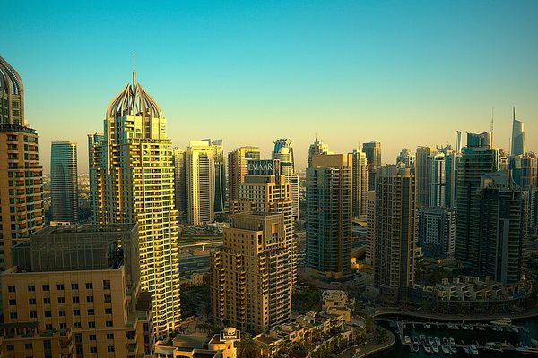 Dubai Marina by day