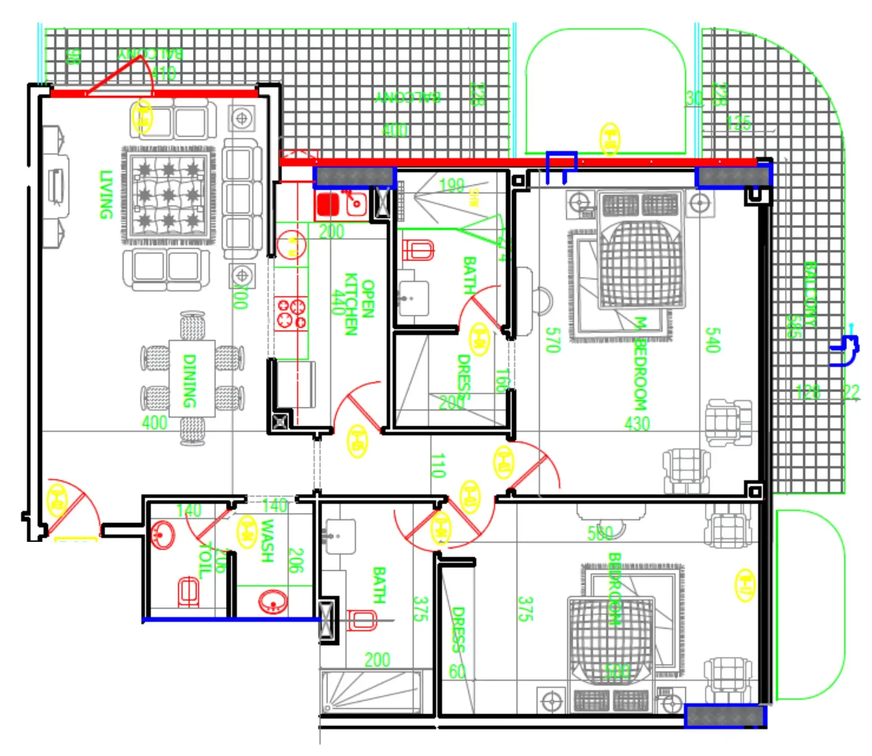 Mackerel Tower by Tarrad Development — floor plan 2