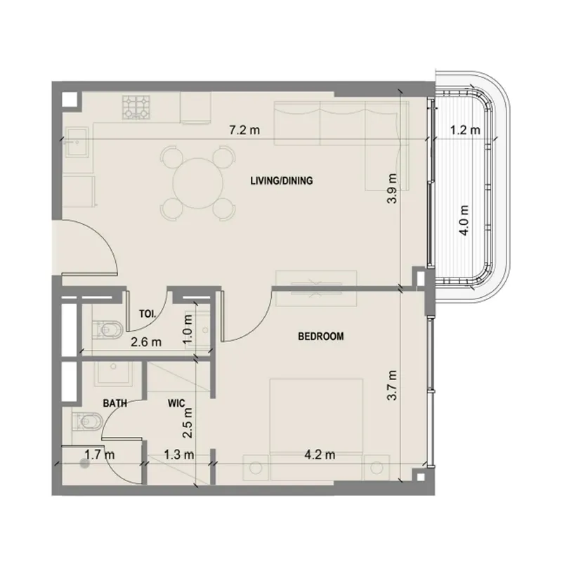 Blue Marina Residence by Shakirov Developments — floor plan 3