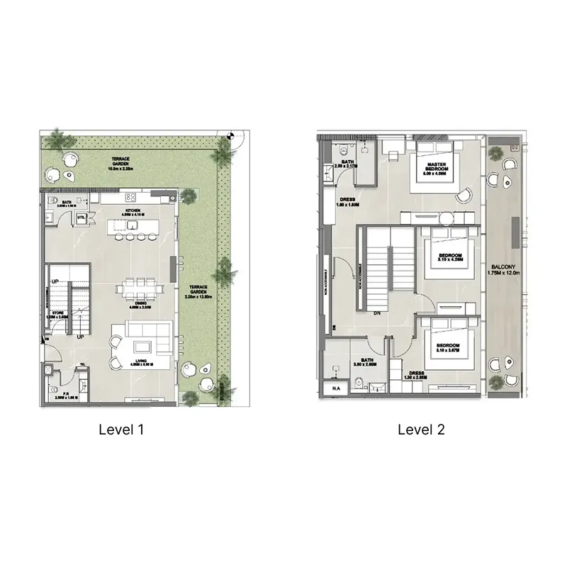 Allegro Park by Mill Hill Riviera Development — Grundrisse 3