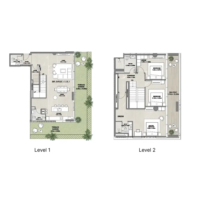 Allegro Park by Mill Hill Riviera Development — Grundrisse 4