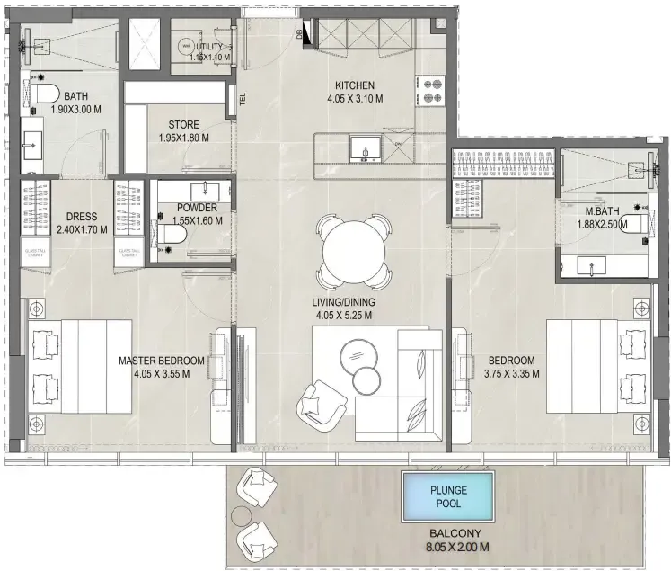 Allegro Park by Mill Hill Riviera Development — Grundrisse 6