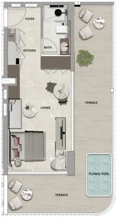 South Lofts by Premier Choice International — फ्लोर प्लान 4