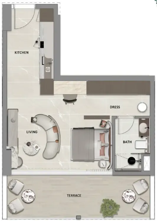 South Lofts by Premier Choice International — फ्लोर प्लान 7