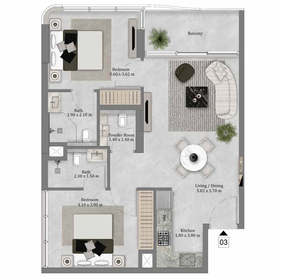 Etérea by Zoya — Floor plans 1