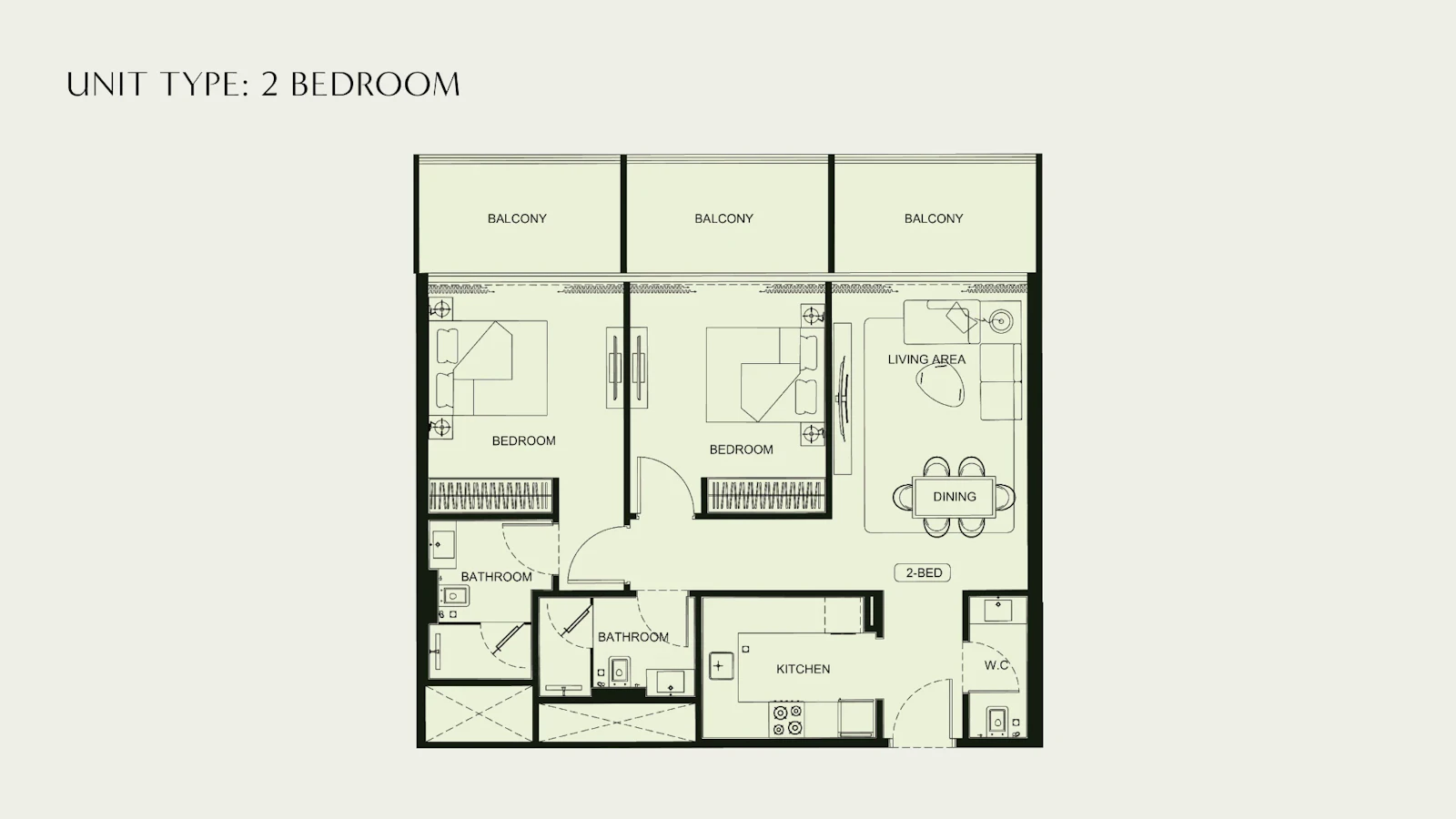 Binghatti Hillcrest — Floor plans 3