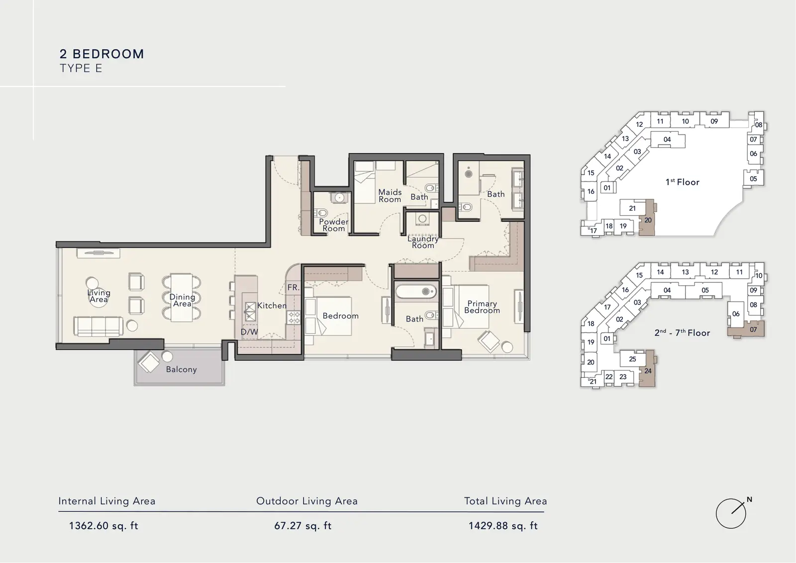 Explore Arbor View Apartment In Arjan by Ellington Properties — Planimetrie 11