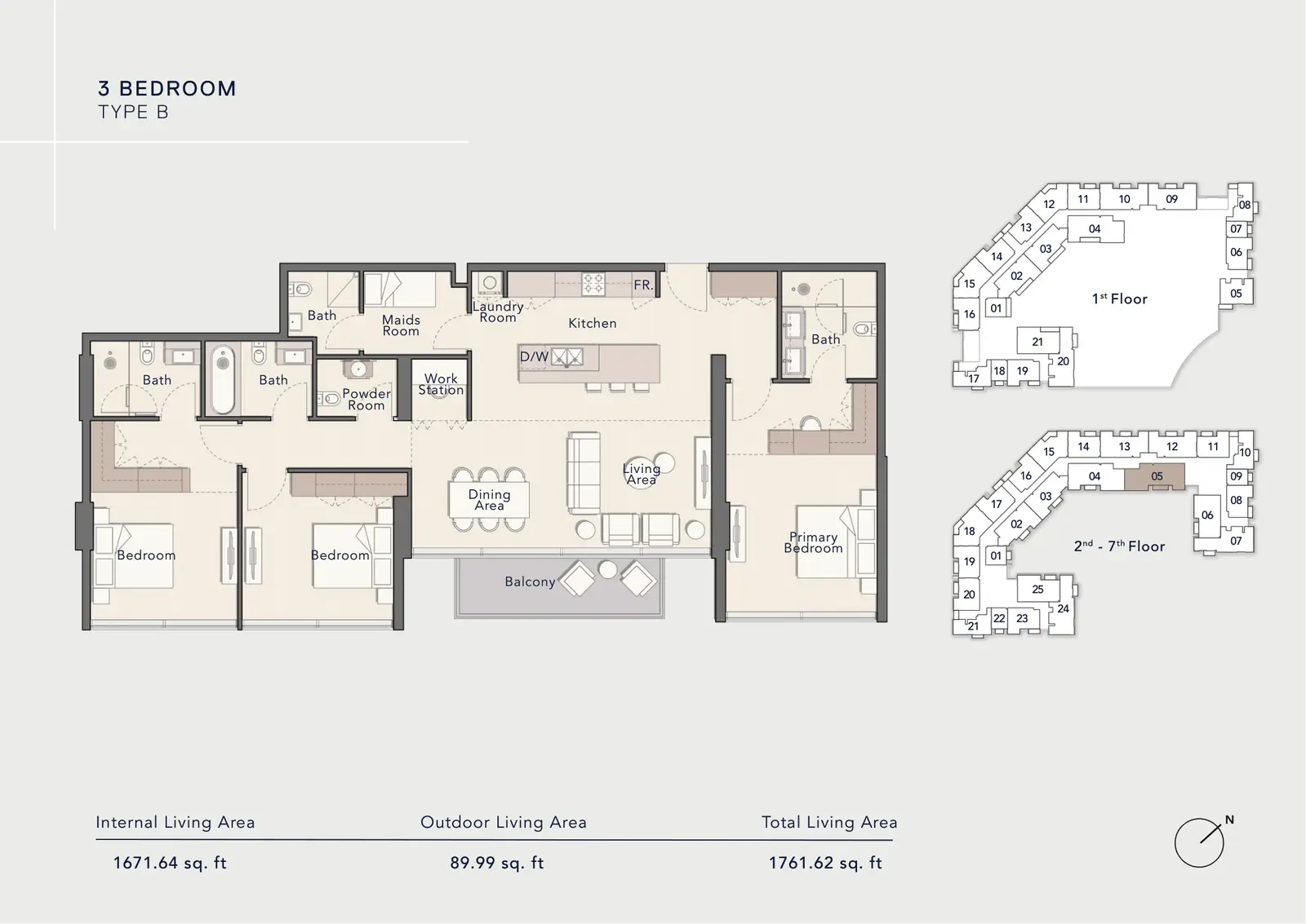 Explore Arbor View Apartment In Arjan by Ellington Properties — Planimetrie 13