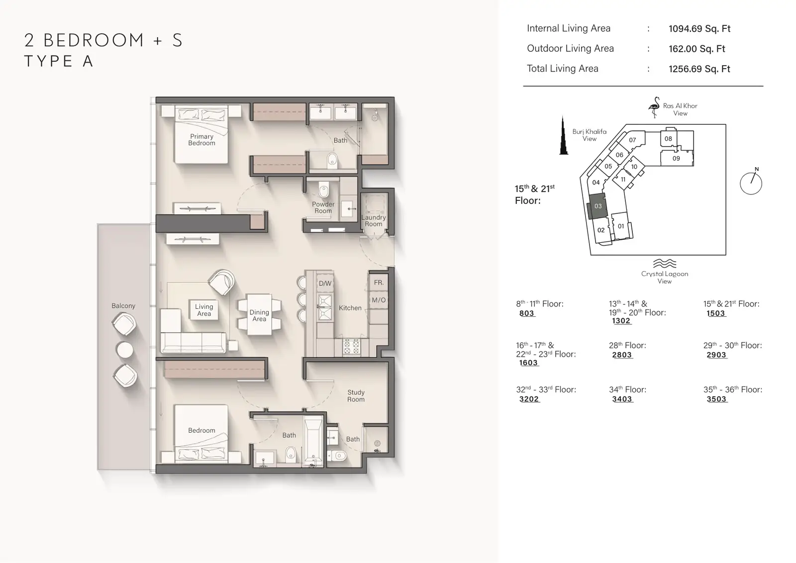 Claydon House by Ellington Properties — پلانهای طبقه 12