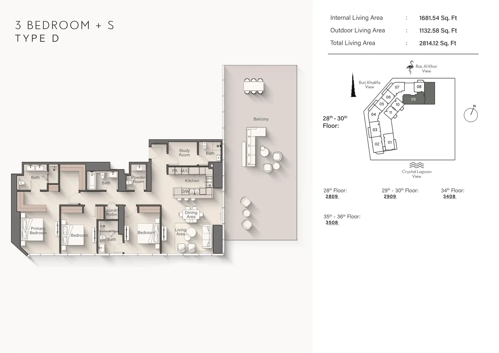 Claydon House by Ellington Properties — پلانهای طبقه 18