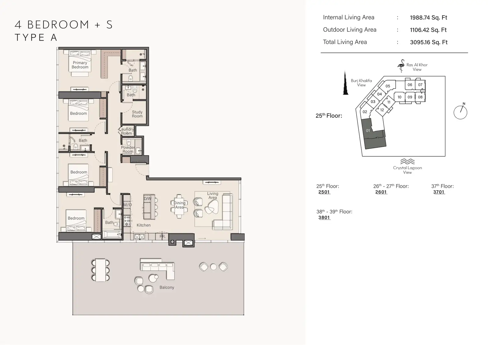Claydon House by Ellington Properties — پلانهای طبقه 20