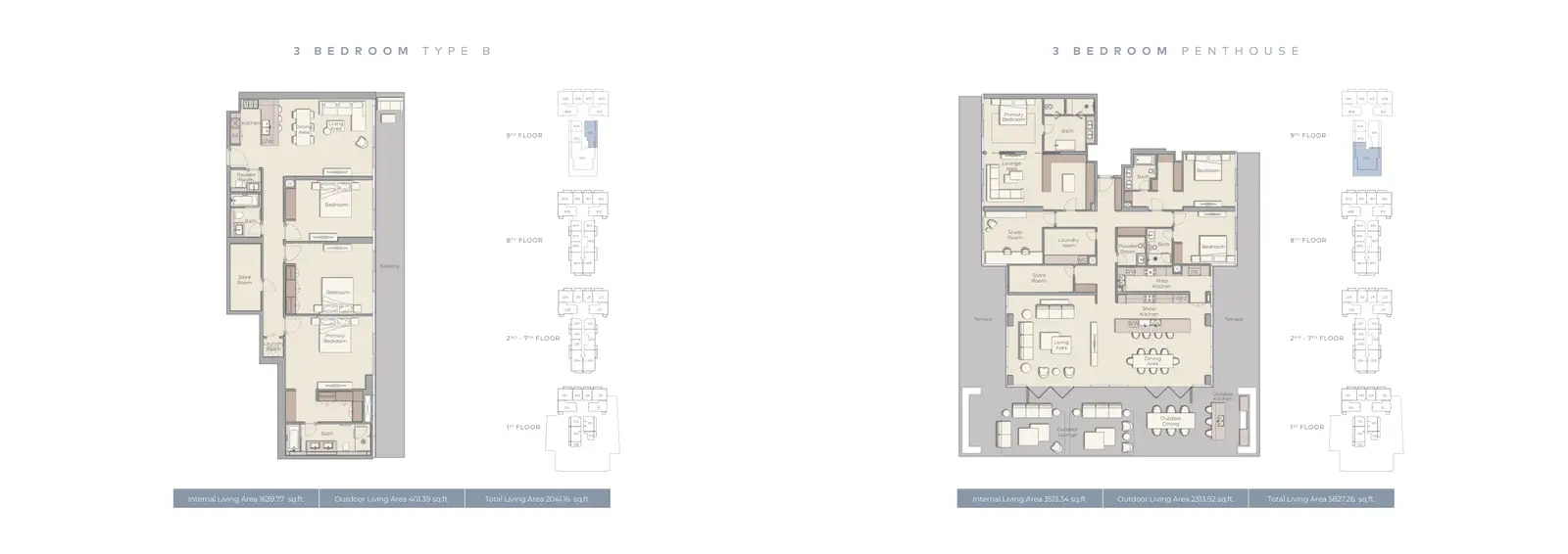 Ellington House IV In Dubai Hills — Grundrisse 7