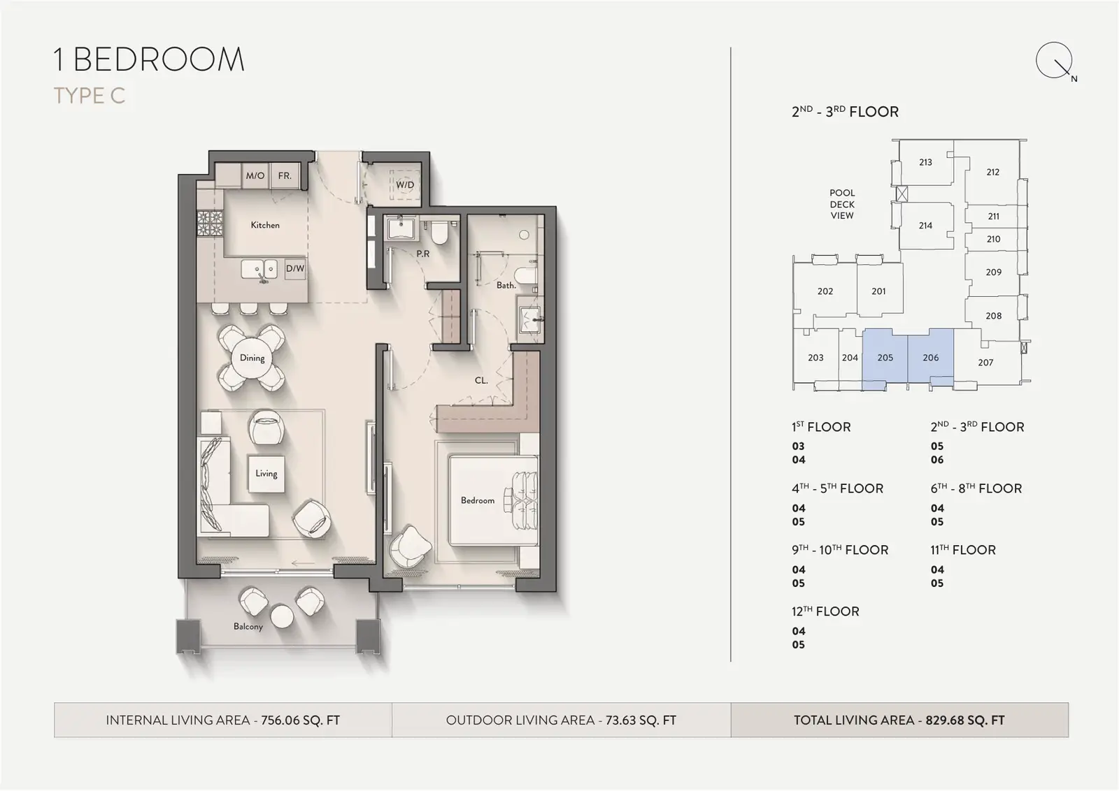 Hillmont Residences by Ellington Properties — Planimetrie 6