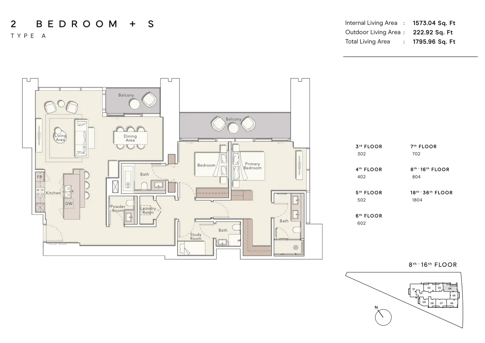 One River Point by Ellington Properties — Floor plans 12