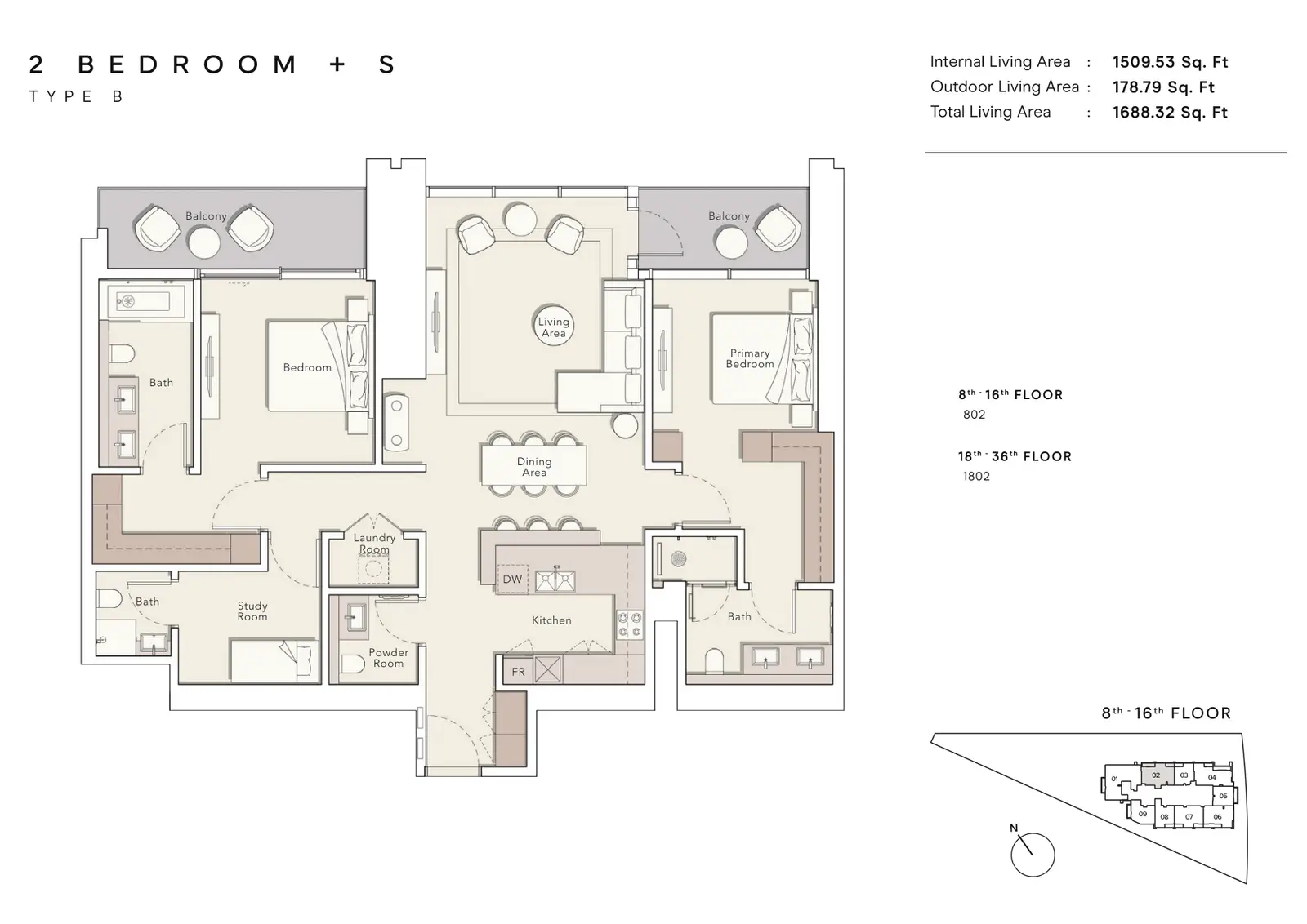 One River Point by Ellington Properties — Floor plans 13