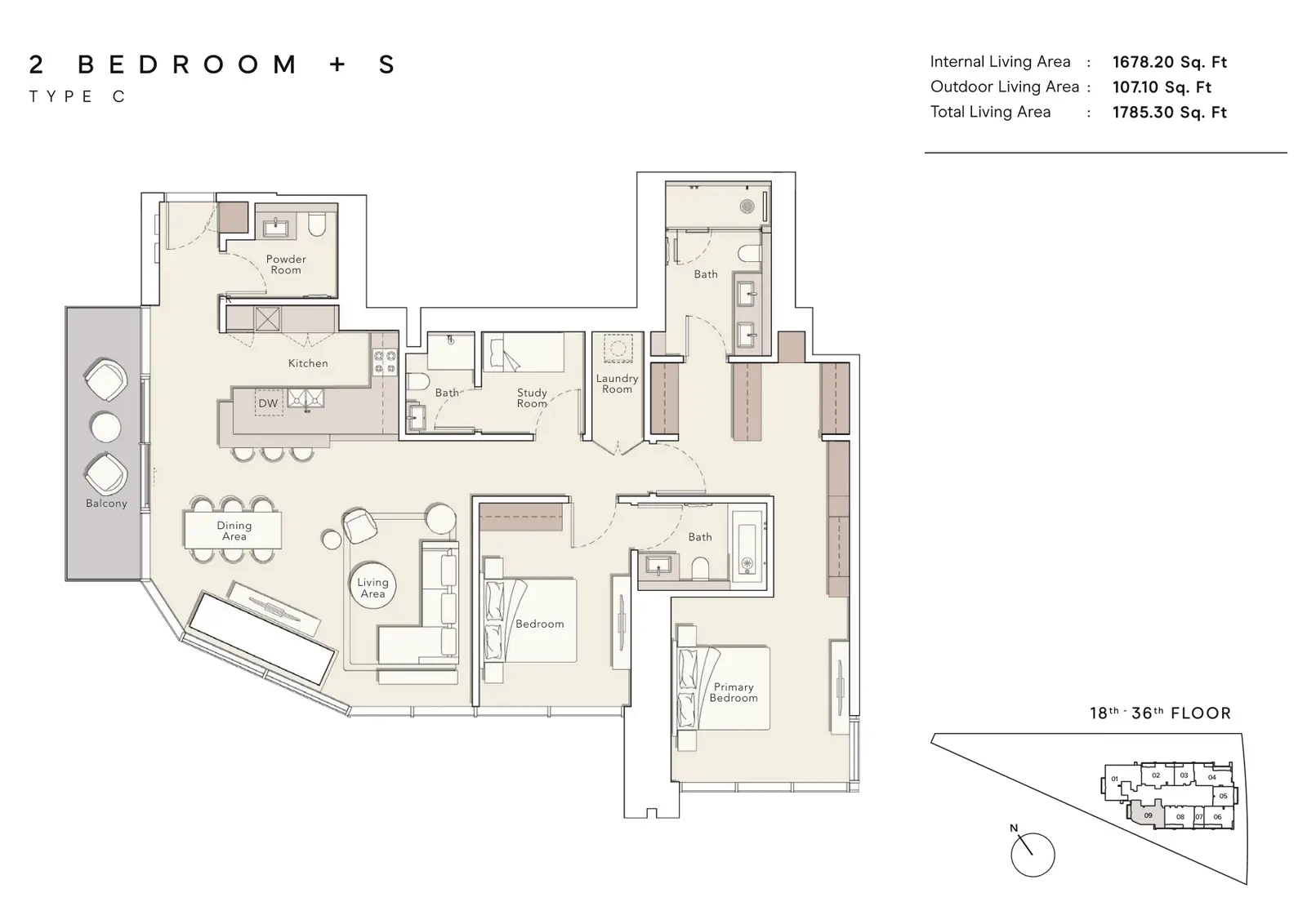 One River Point by Ellington Properties — Floor plans 14