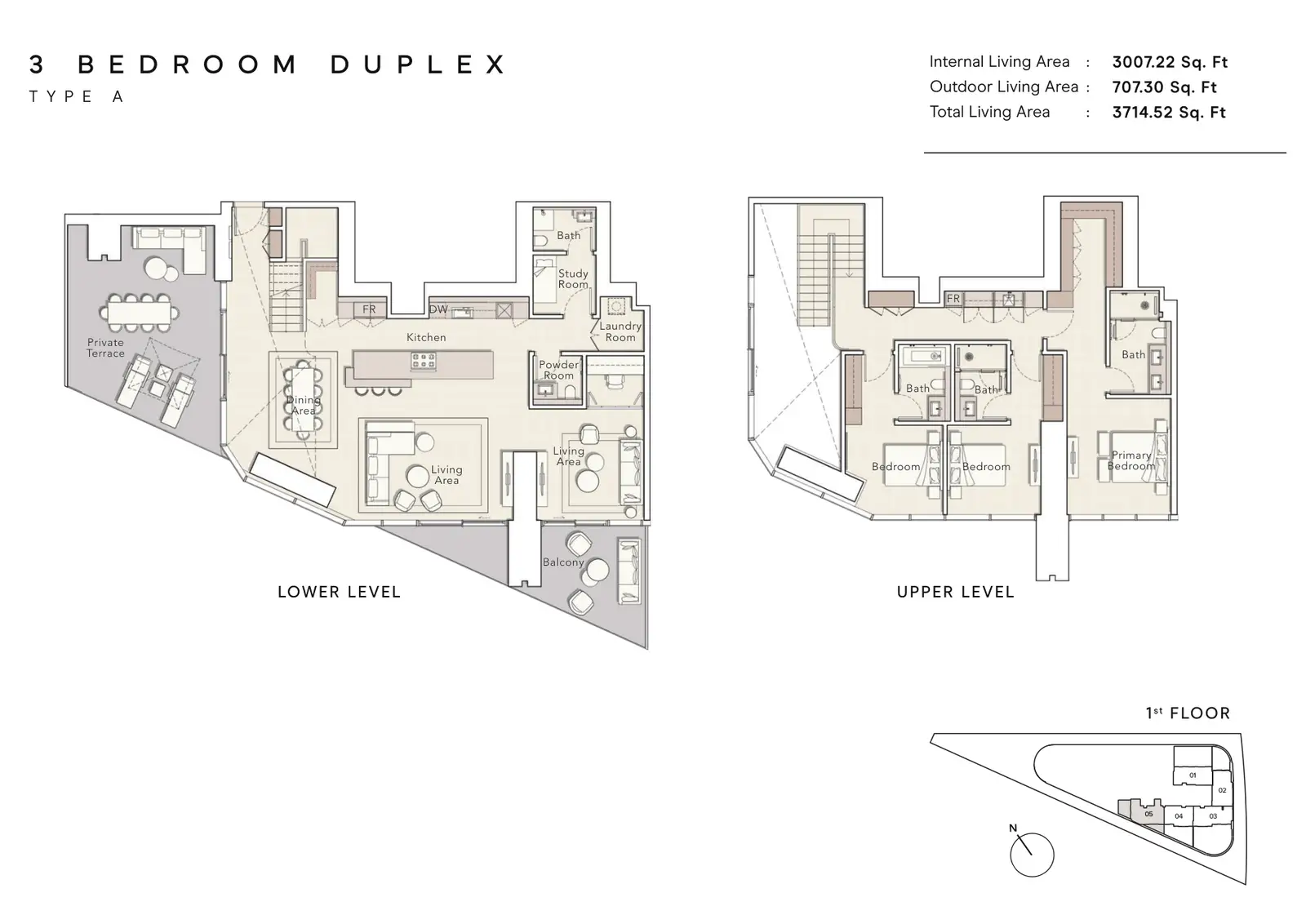 One River Point by Ellington Properties — Floor plans 16