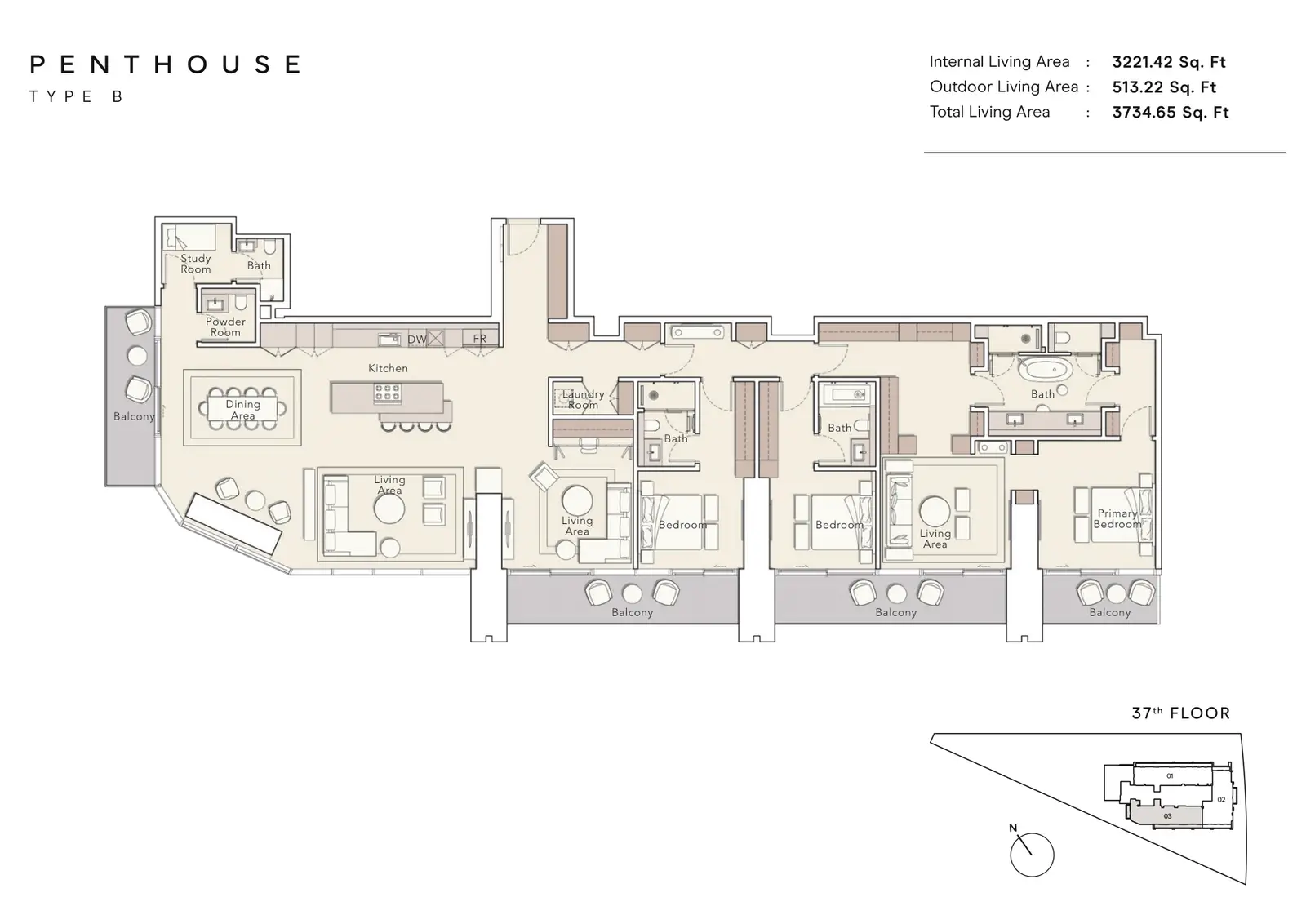 One River Point by Ellington Properties — Floor plans 22