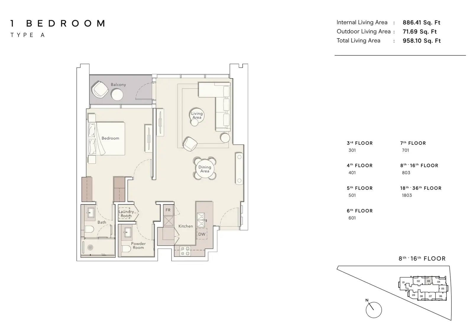 One River Point by Ellington Properties — Floor plans 5
