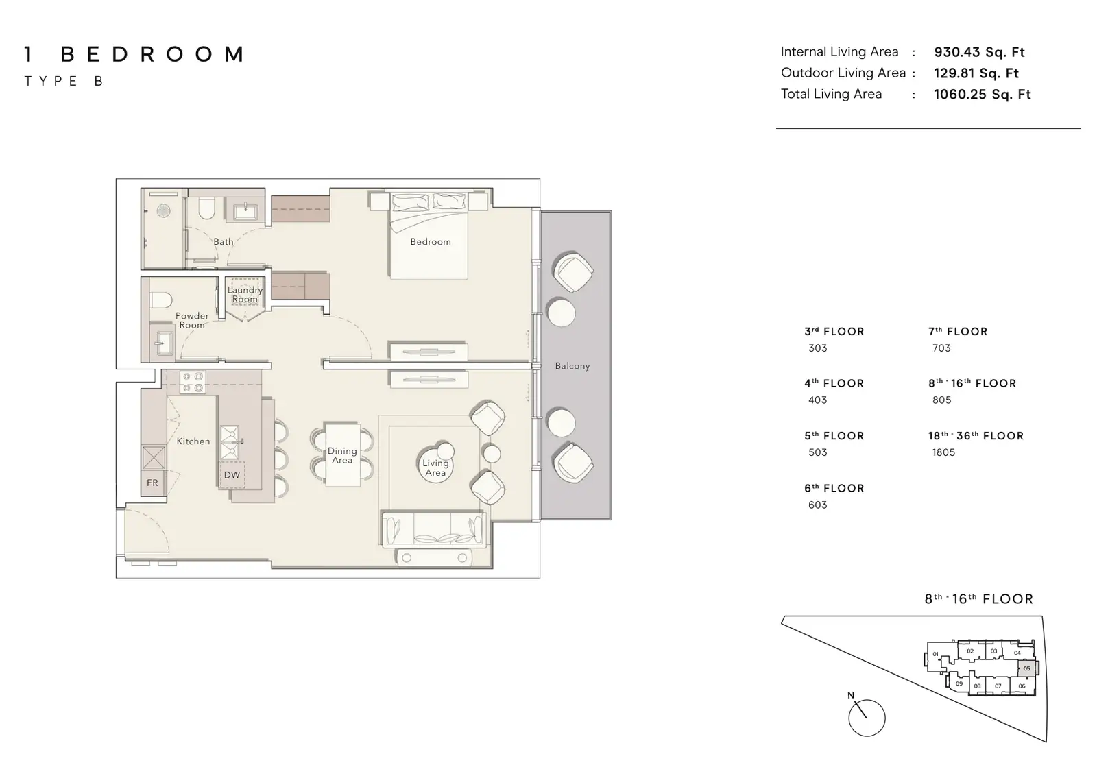 One River Point by Ellington Properties — Floor plans 6