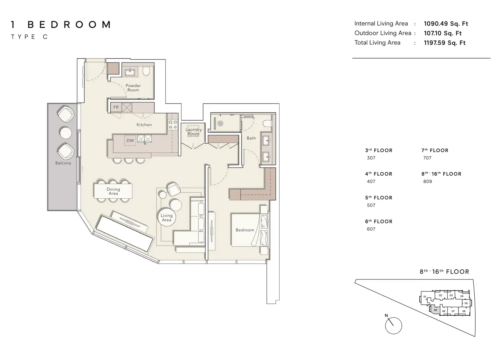 One River Point by Ellington Properties — Floor plans 7