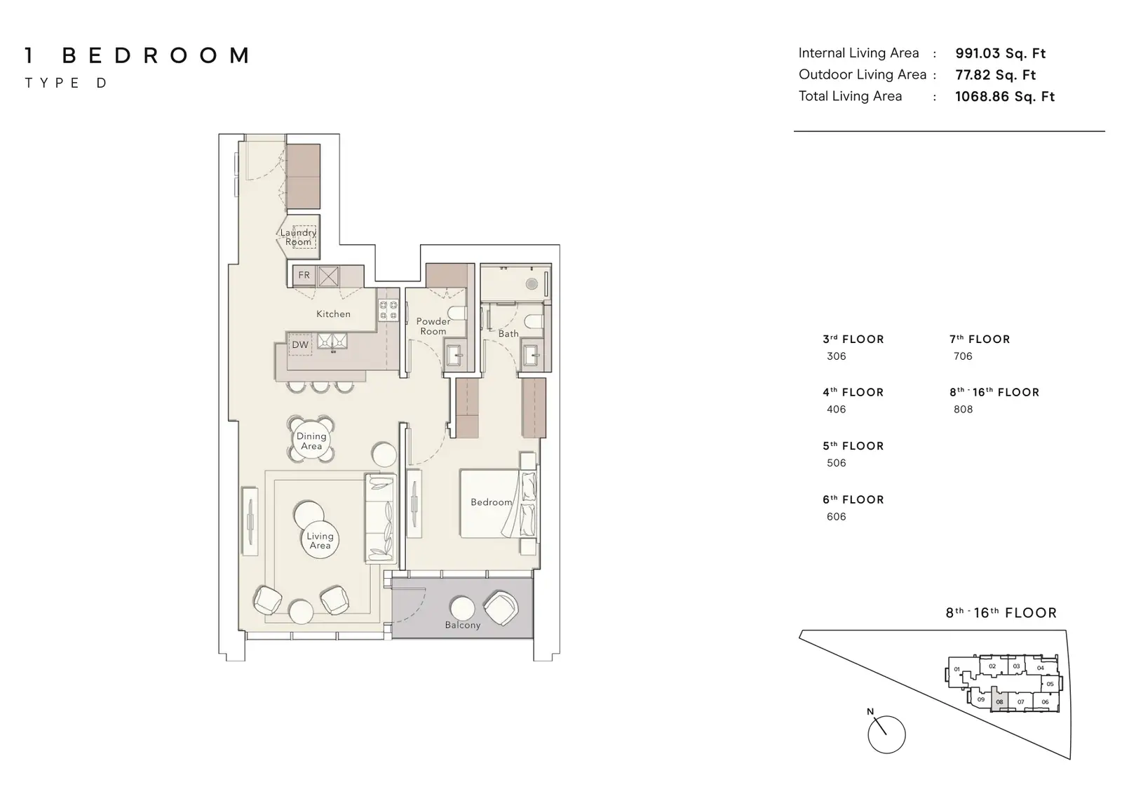 One River Point by Ellington Properties — Floor plans 8