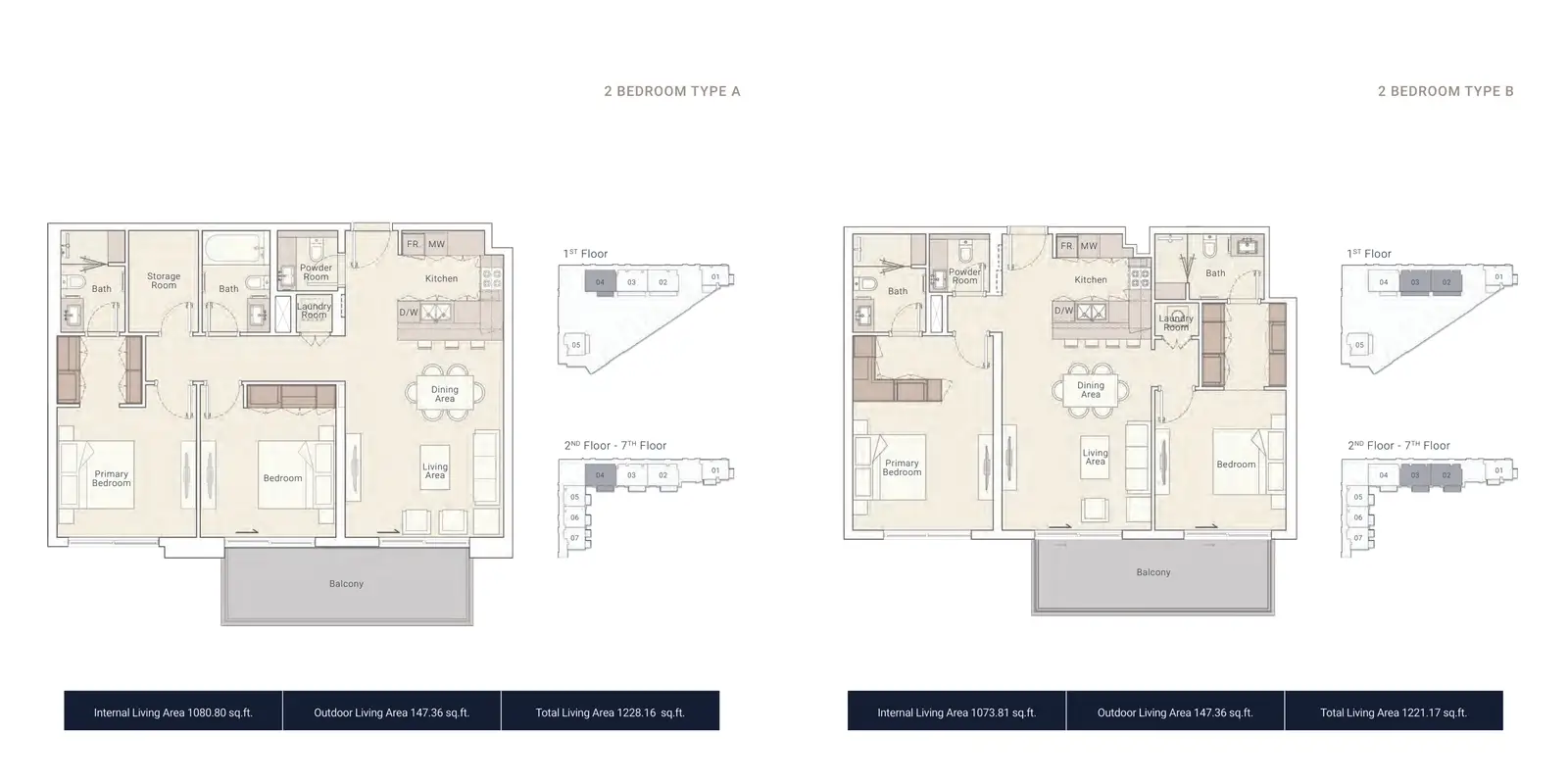 Explore Rosemont Residences by Ellington Properties — پلانهای طبقه 3