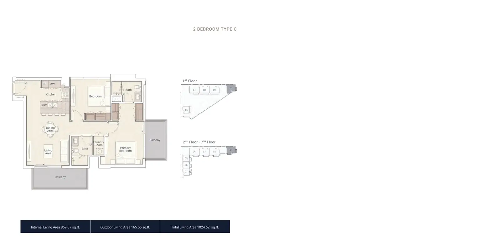 Explore Rosemont Residences by Ellington Properties — پلانهای طبقه 4