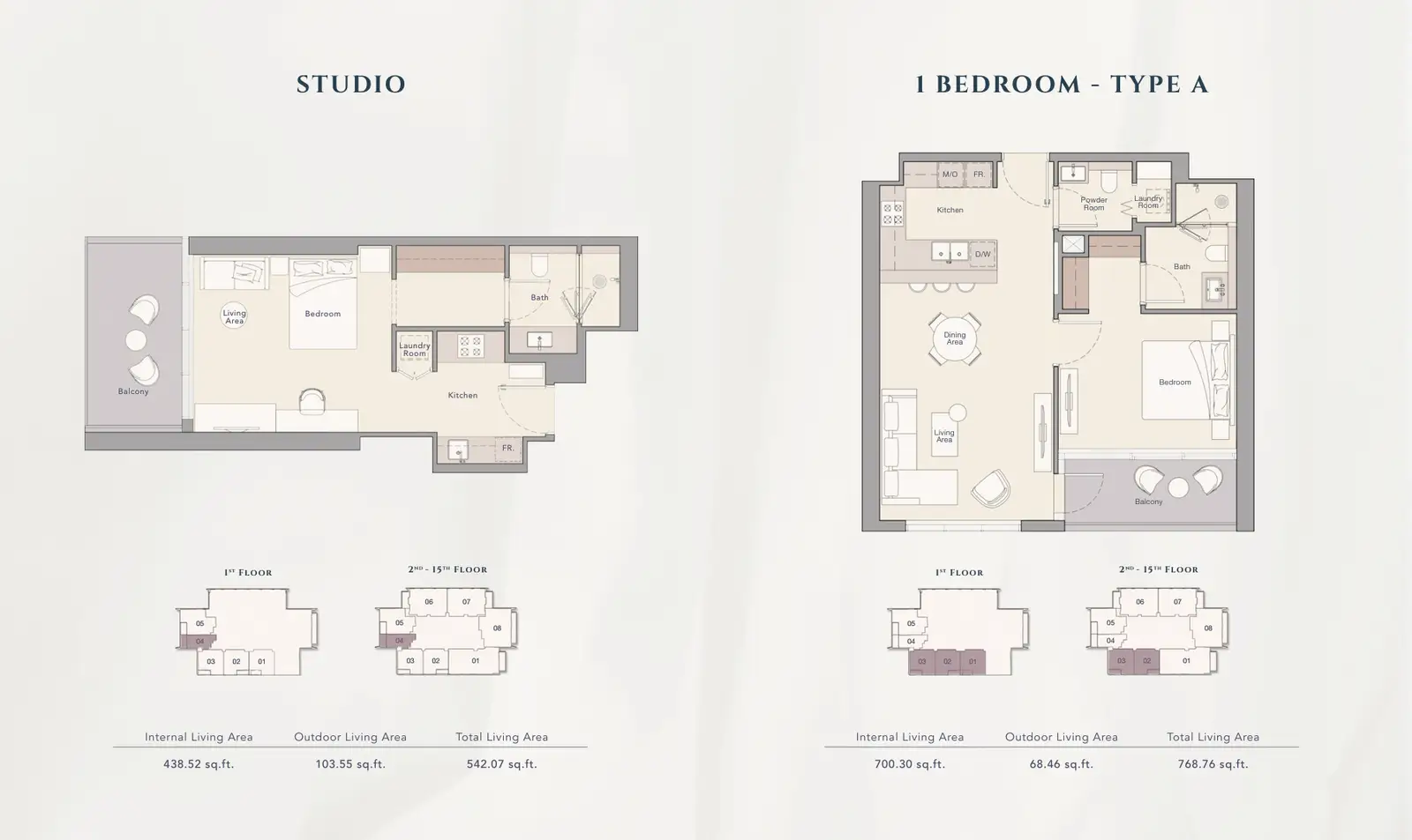 Explore The Quayside In Business Bay by Ellington Properties — المخططات 3