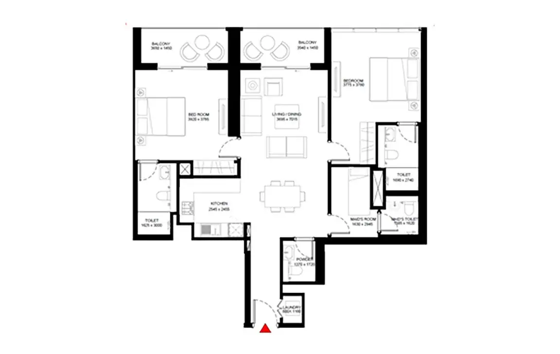 Creek Vistas Heights by Sobha Realty — المخططات 11