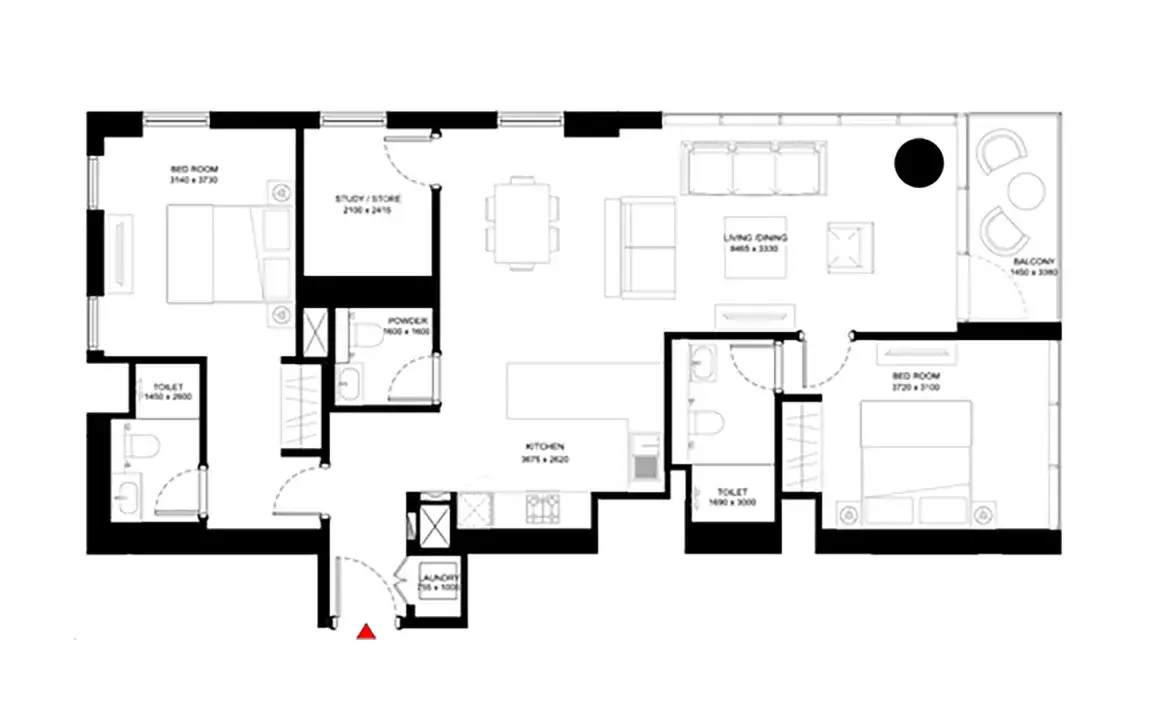 Creek Vistas Heights by Sobha Realty — المخططات 13