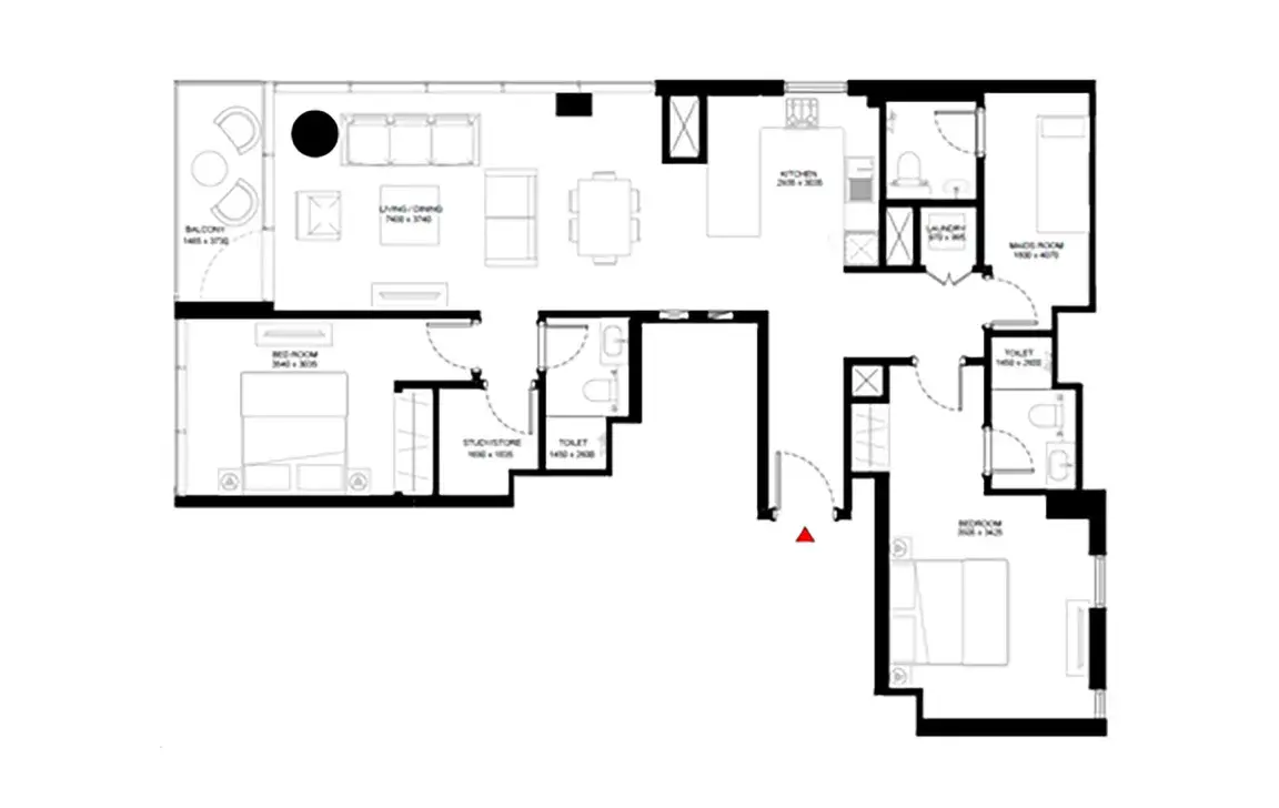 Creek Vistas Heights by Sobha Realty — المخططات 14