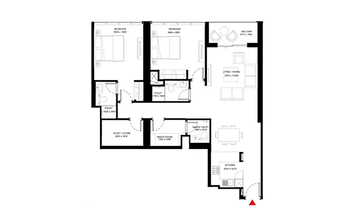 Creek Vistas Heights by Sobha Realty — المخططات 15