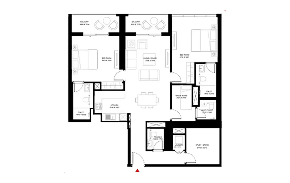 Creek Vistas Heights by Sobha Realty — المخططات 16