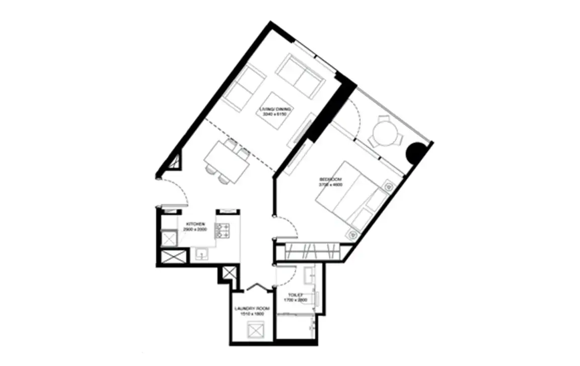 Waves Grande by Sobha Realty — پلانهای طبقه 3