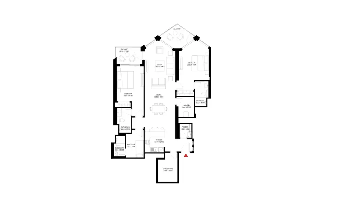 Waves Opulence by Sobha Realty — Floor plans 11
