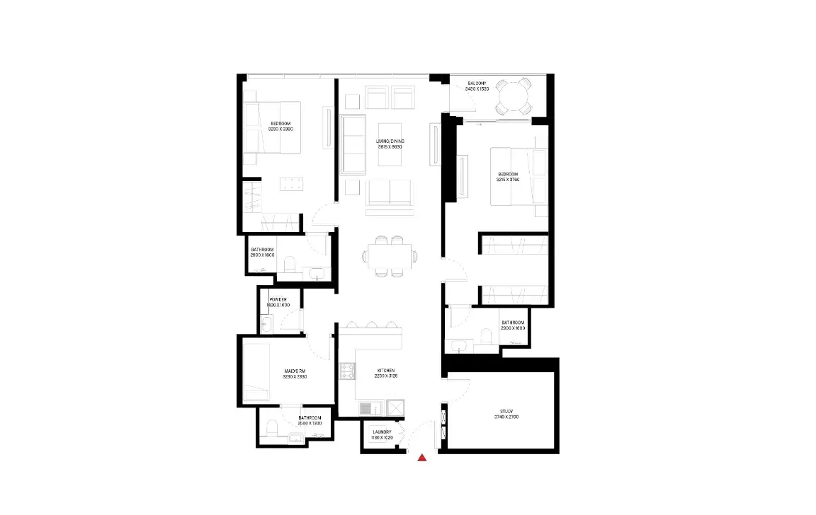 Waves Opulence by Sobha Realty — Floor plans 12