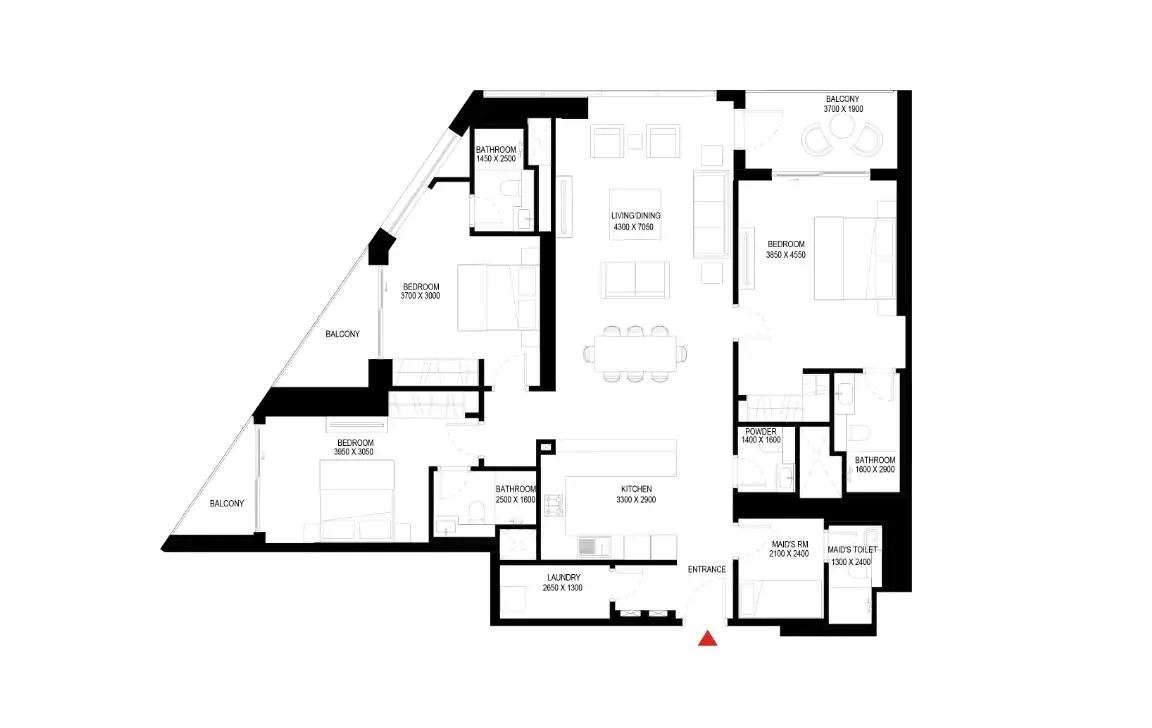 Waves Opulence by Sobha Realty — Floor plans 14
