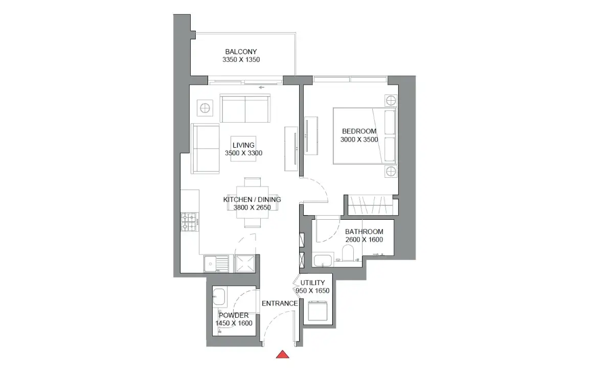350 Riverside Crescent by Sobha Realty — پلانهای طبقه 2