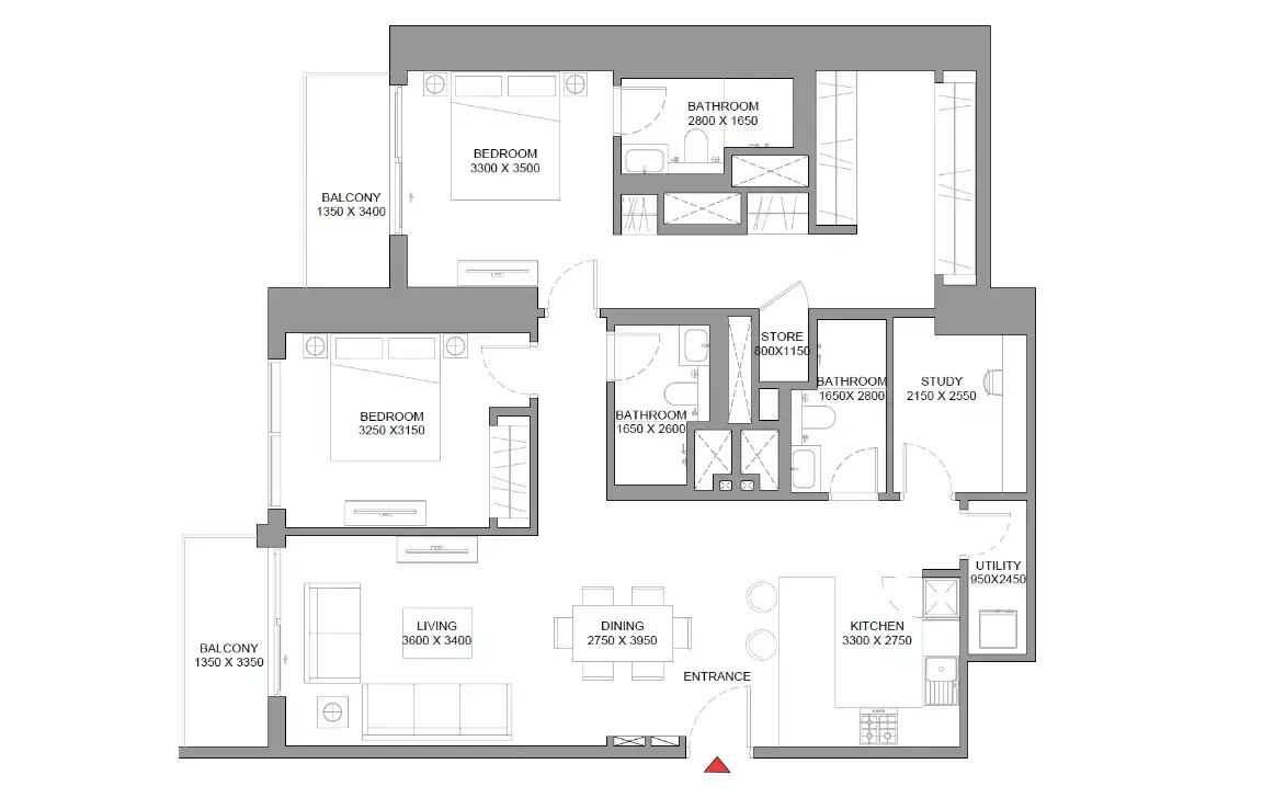 360 Riverside Crescent by Sobha Realty — المخططات 5