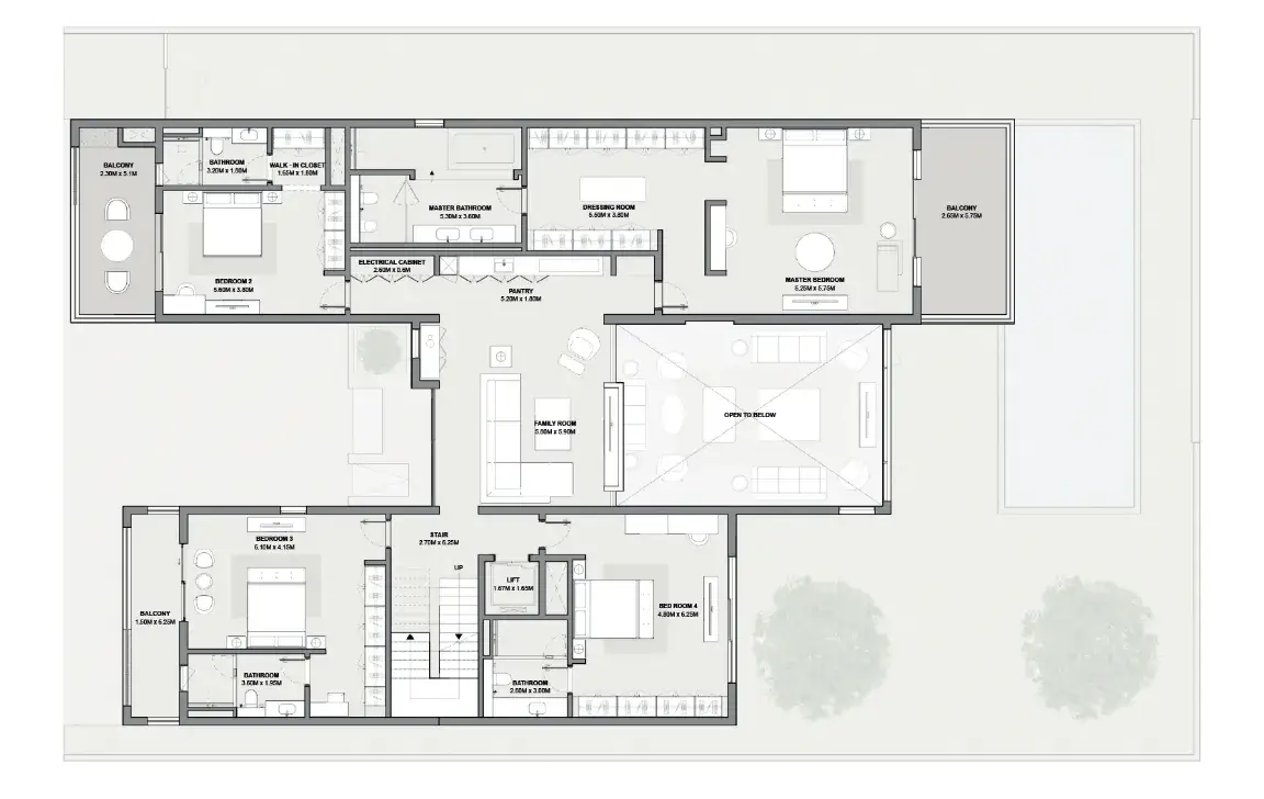 Sobha Estates — फ्लोर प्लान 4