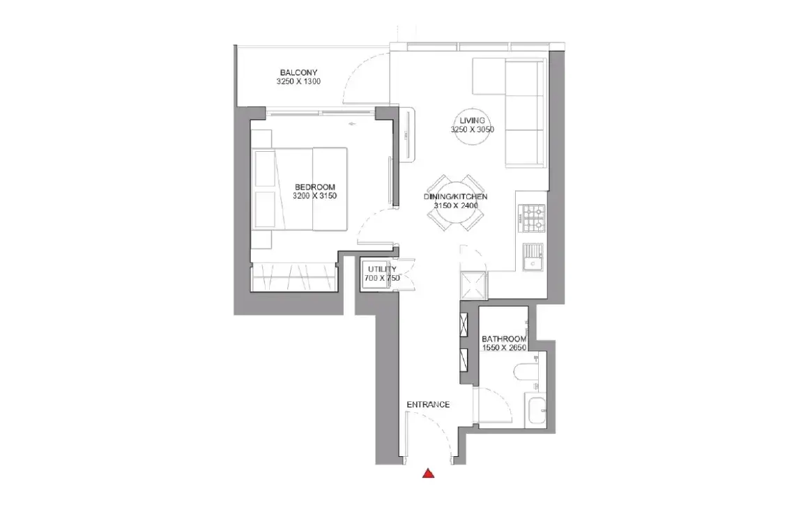 Sobha Orbis — Plans d'étage 1