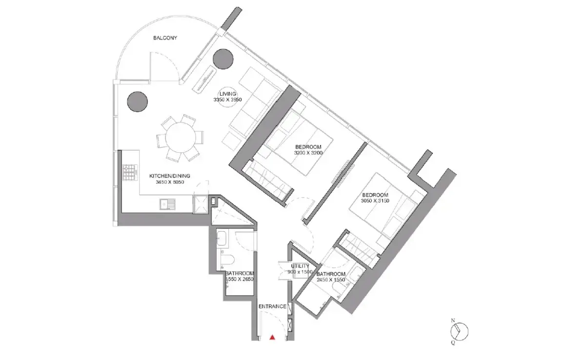Sobha Orbis — Plans d'étage 10