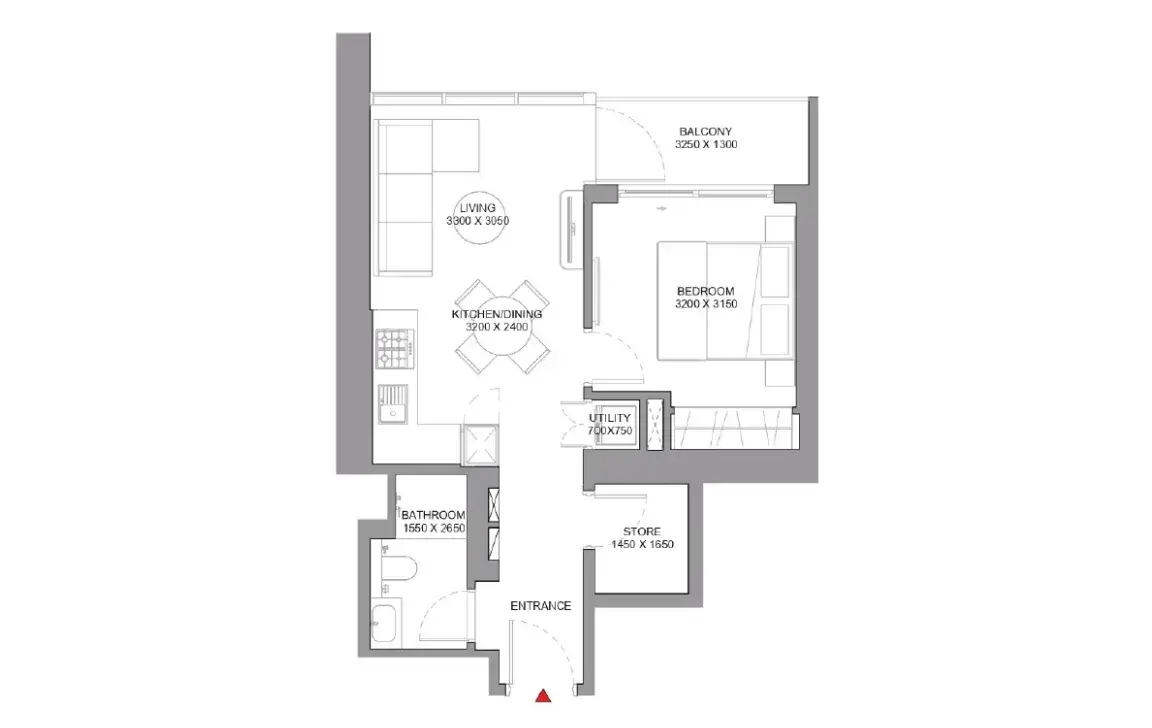 Sobha Orbis — Plans d'étage 3