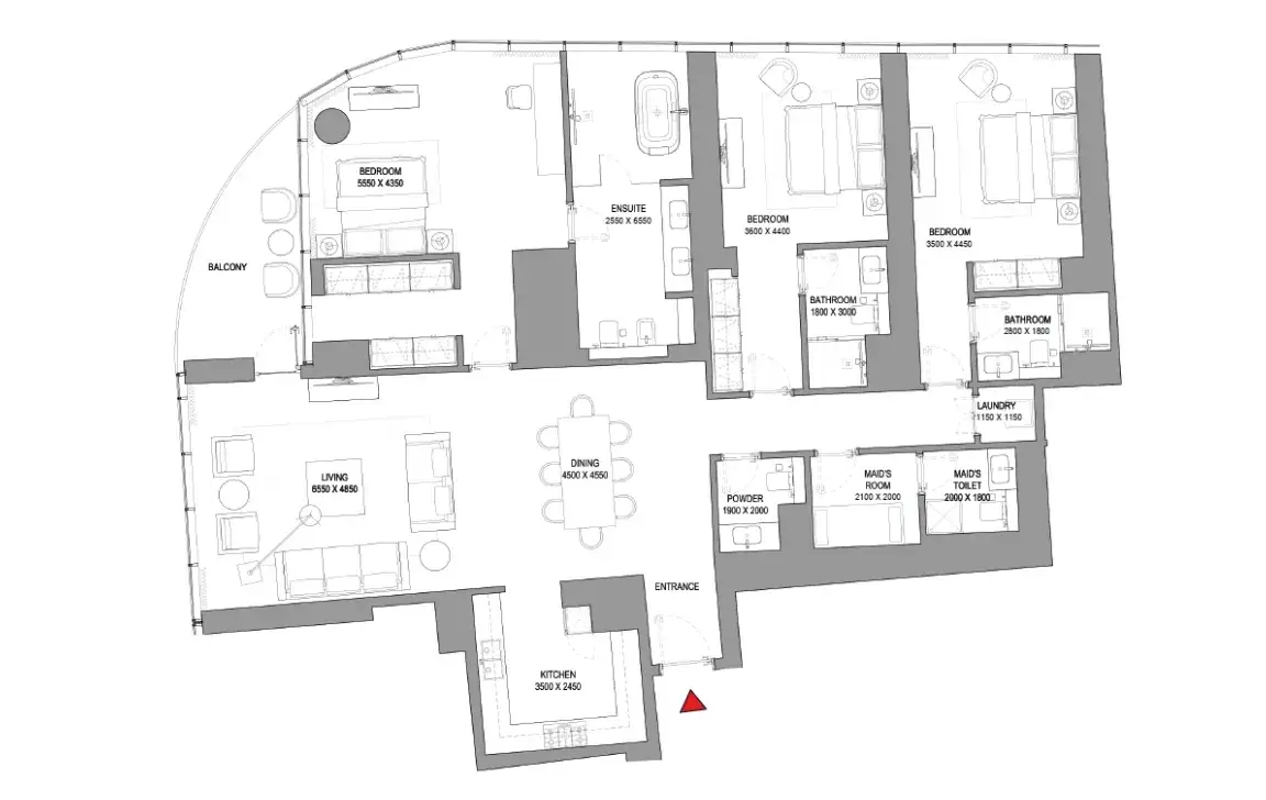 Sobha Seahaven — Grundrisse 10