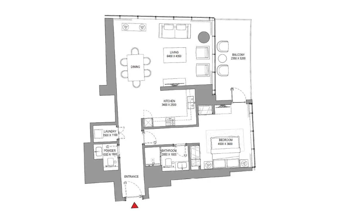 Sobha Seahaven — Grundrisse 3