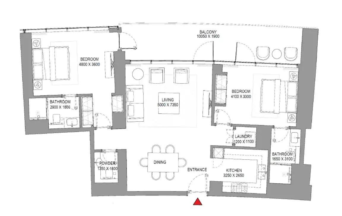 Sobha Seahaven — Grundrisse 4