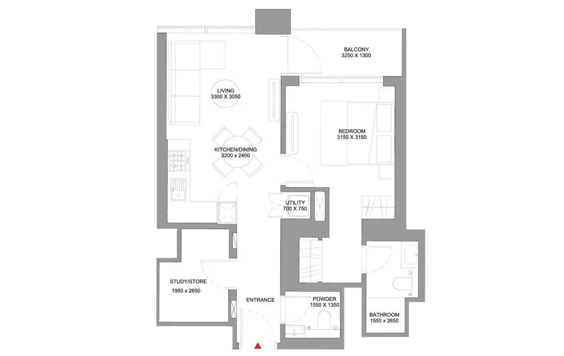 Sobha Solis — Plans d'étage 1