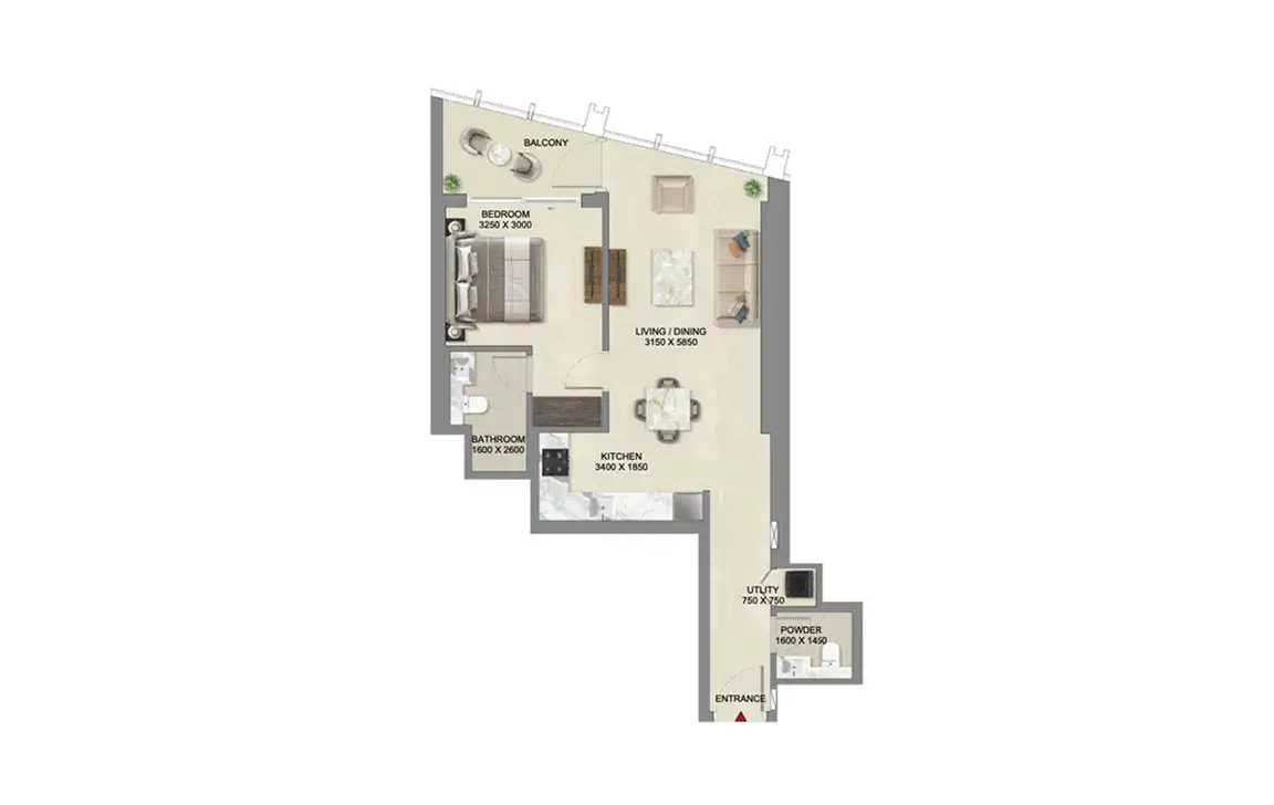 The Mirage by Sobha Realty — Grundrisse 5